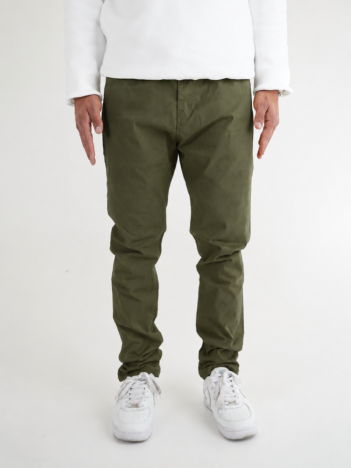 PANTALON DRILL DP002 AB VERDE