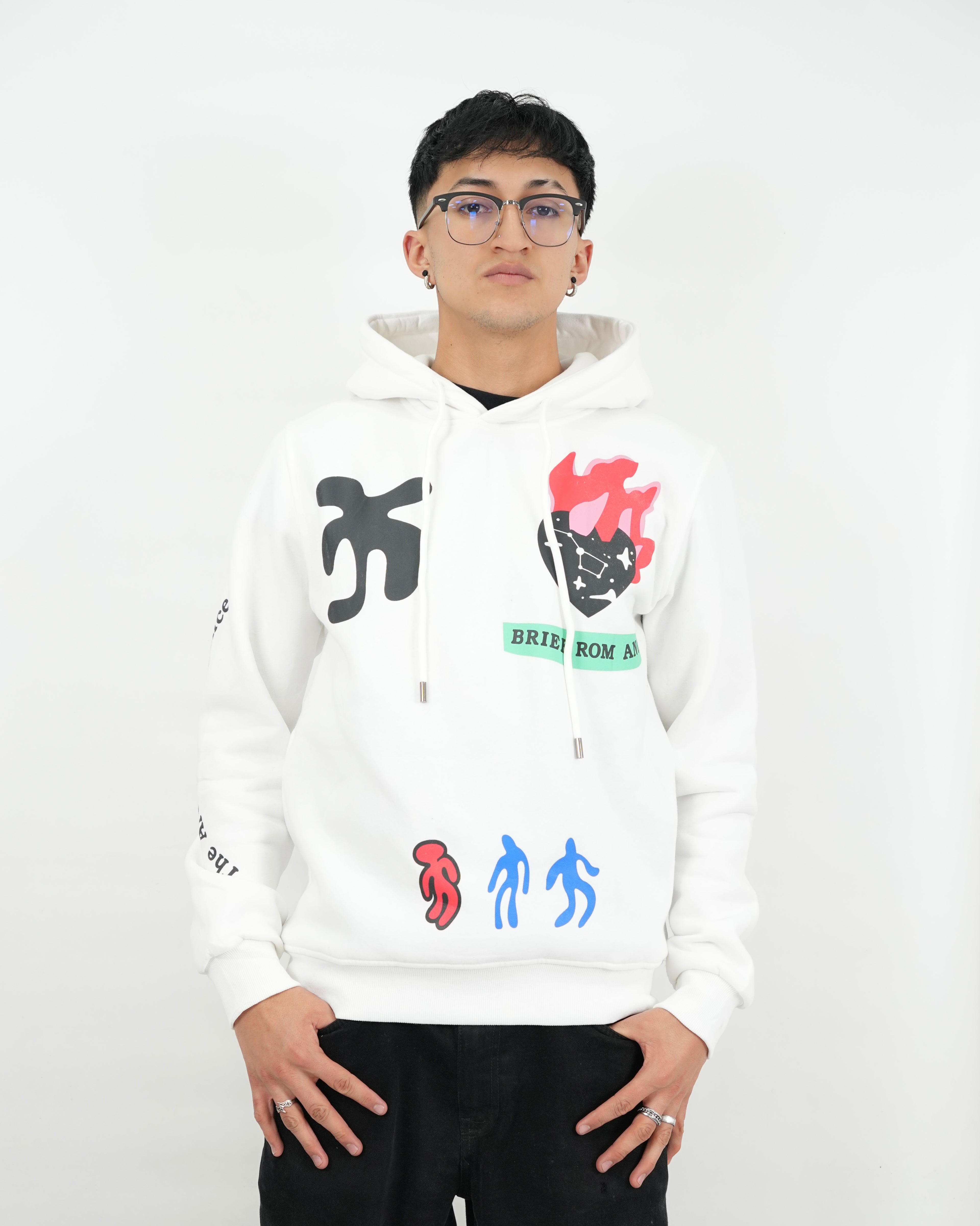 HOODIE LSA004 BLANCO