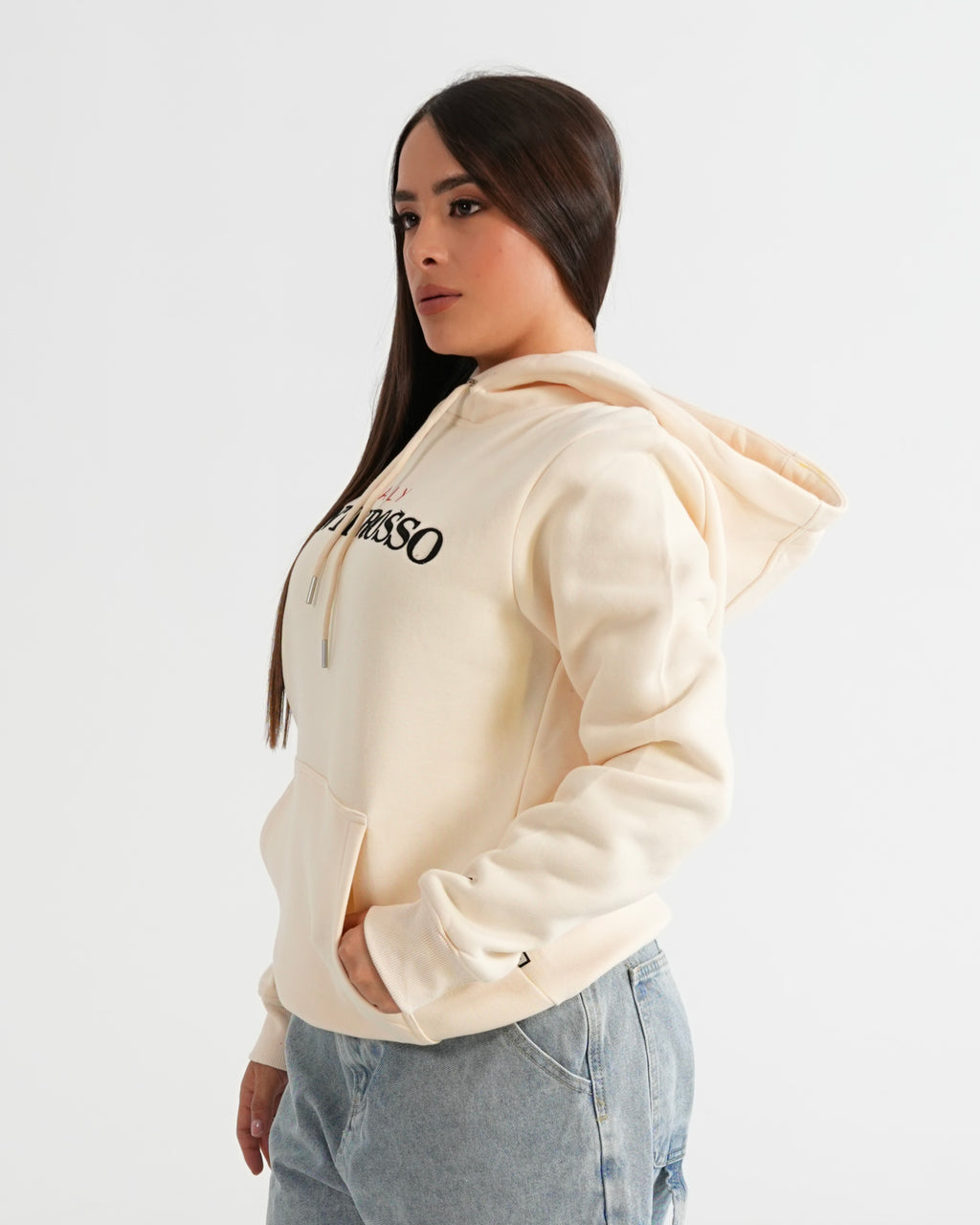 HOODIE FSA074 BEIGE
