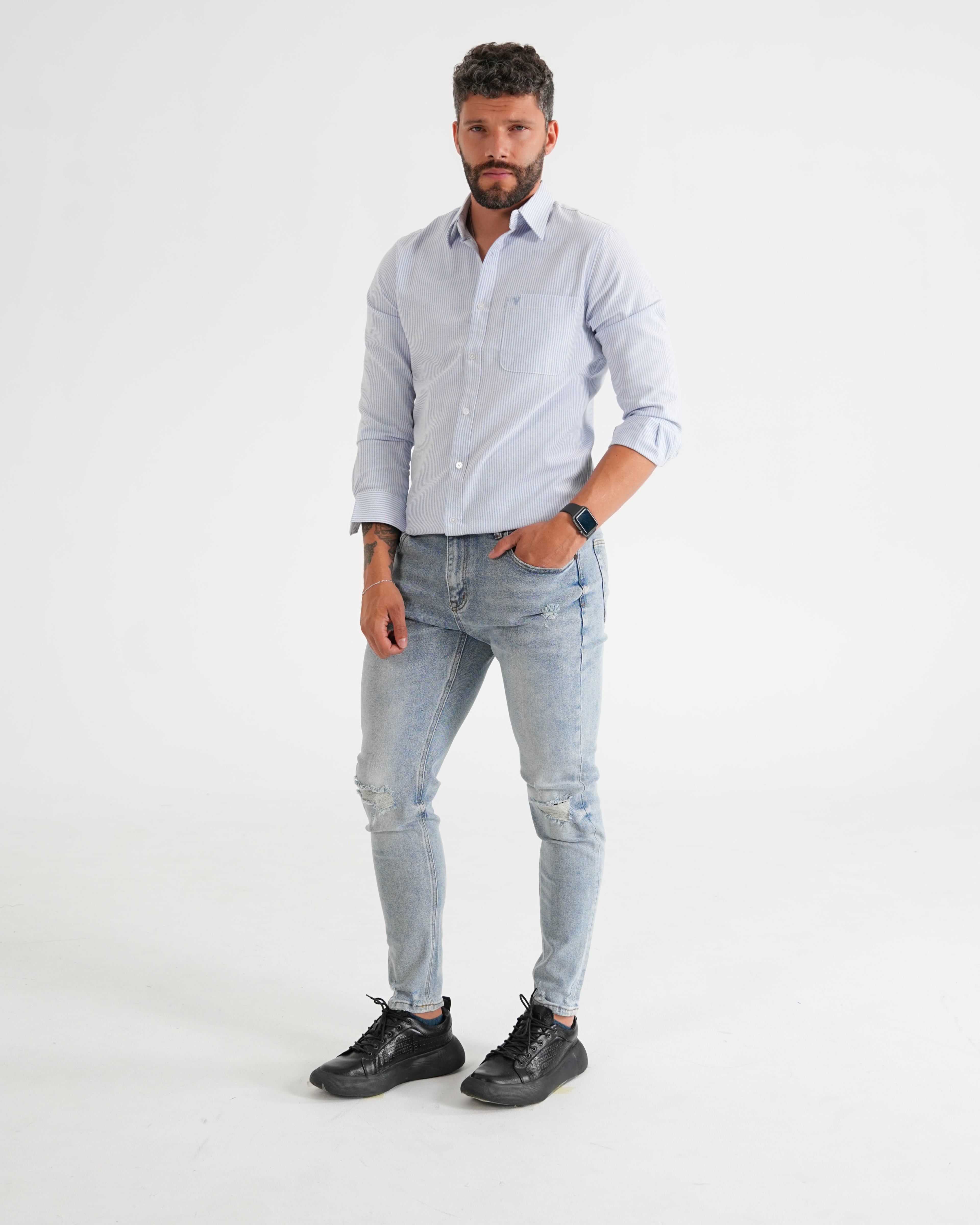 JEAN JH001 JBD AZUL