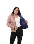 CHAQUETA SM031 AZUL-ROSA