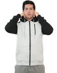 CHAQUETA SA104 NEGRO BLANCO