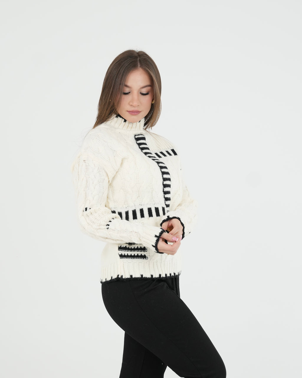 SUETER MSA205 PERLA -NEGRO