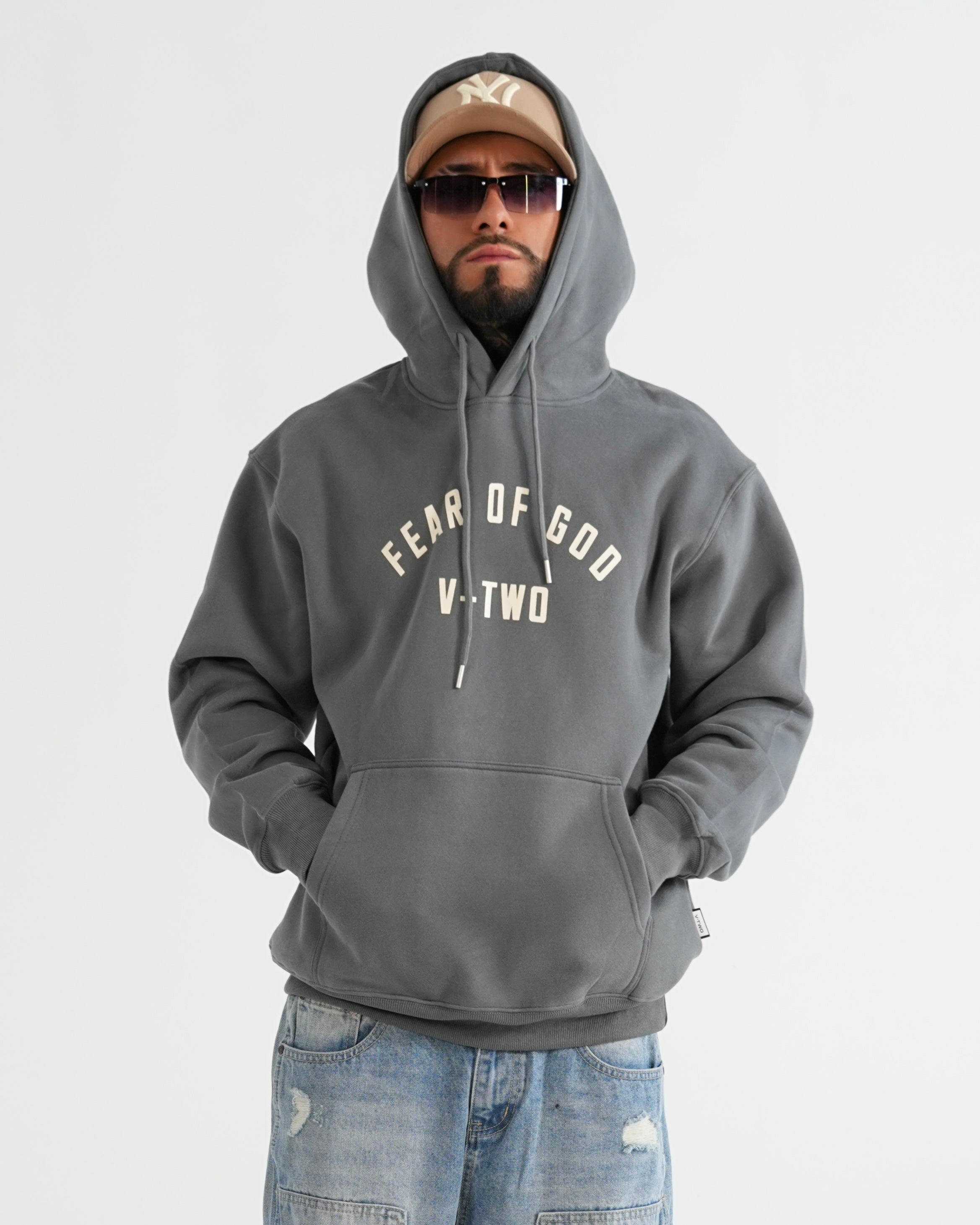 HOODIE FSA080 GRIS