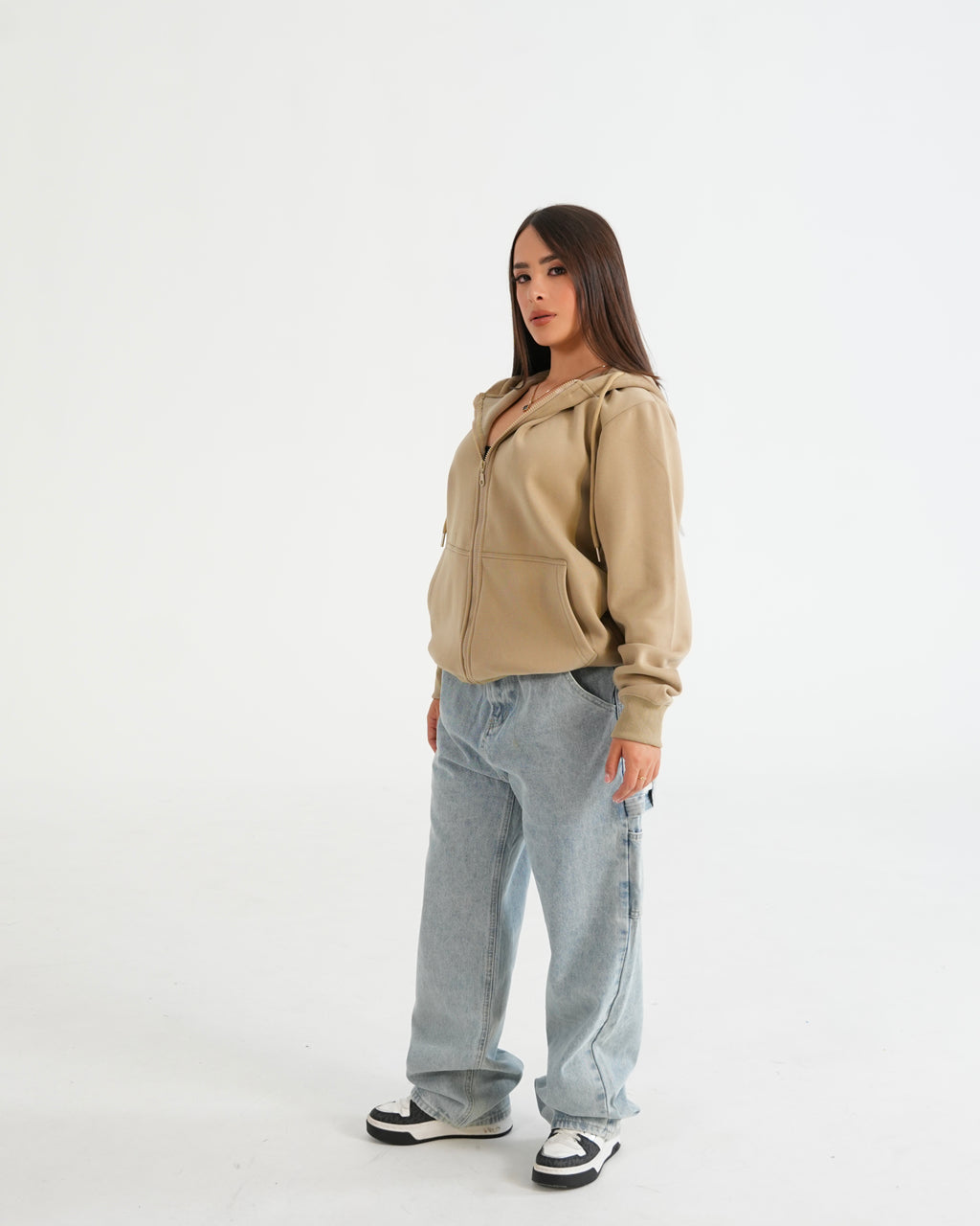 CHAQUETA FSA067 KHAKI C