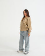 CHAQUETA FSA067 KHAKI C