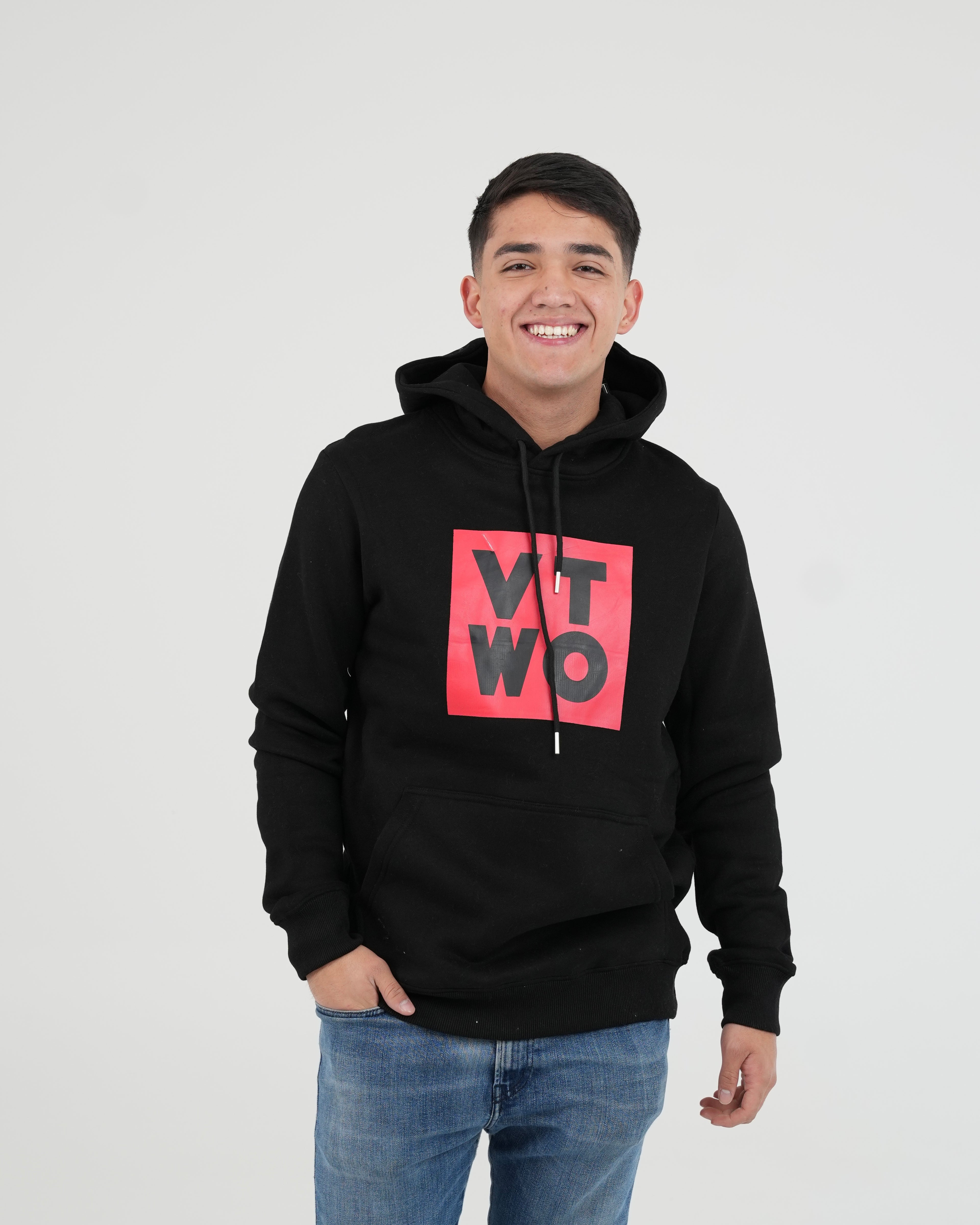 HOODIE FSA063 NEGRO