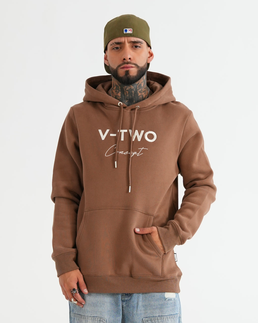 HOODIE FSA070 CAFE