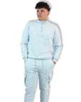 Conjunto Sudadera Unisex Azul