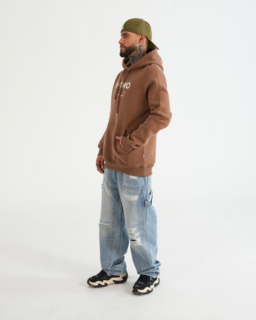 HOODIE FSA070 CAFE