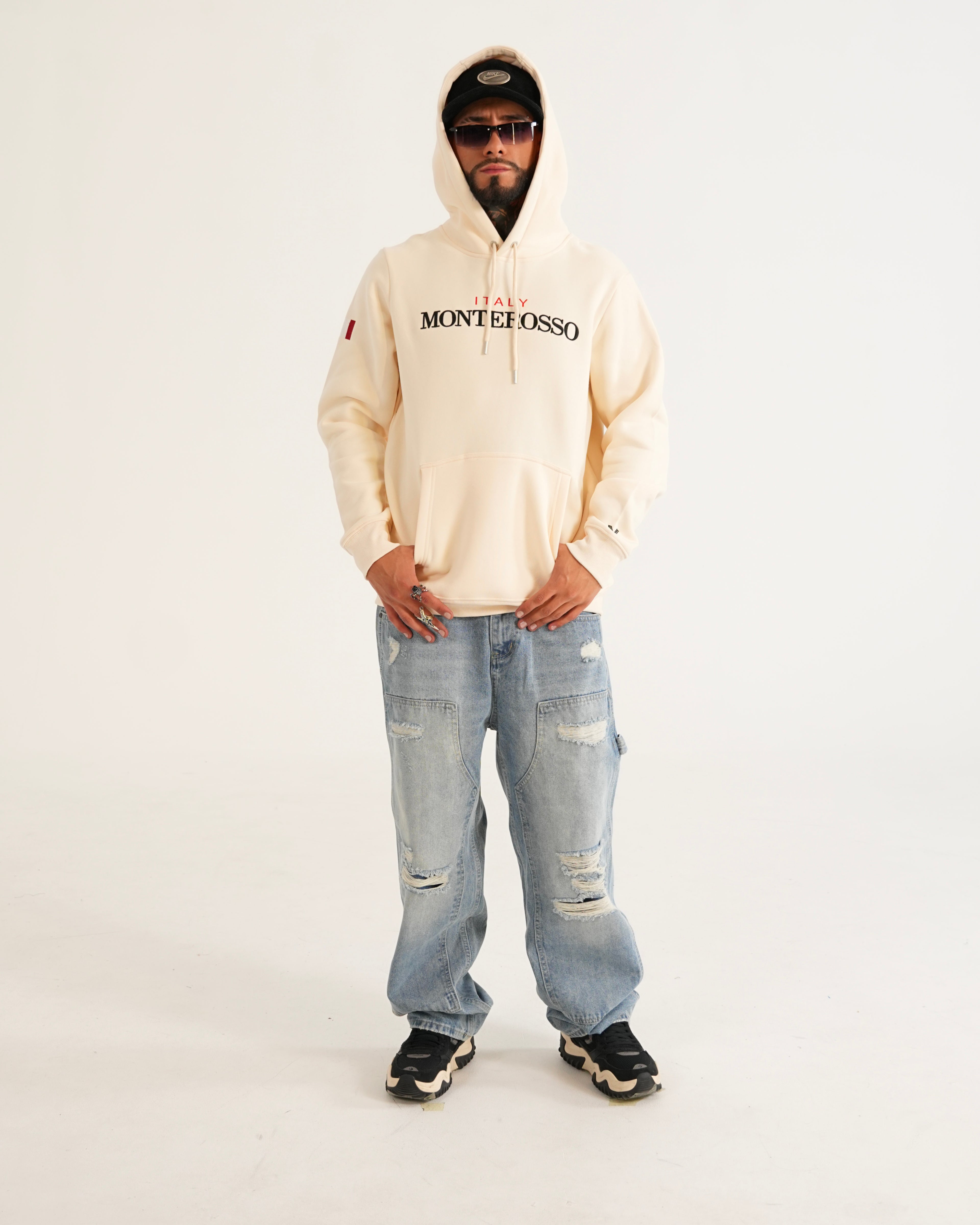 HOODIE FSA074 BEIGE