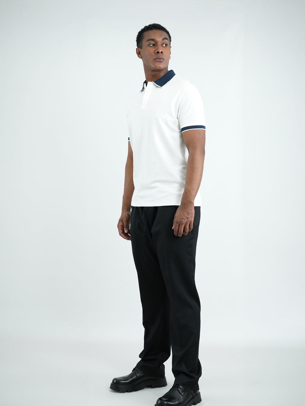 CAMISA POLO CAP004 BLANCO