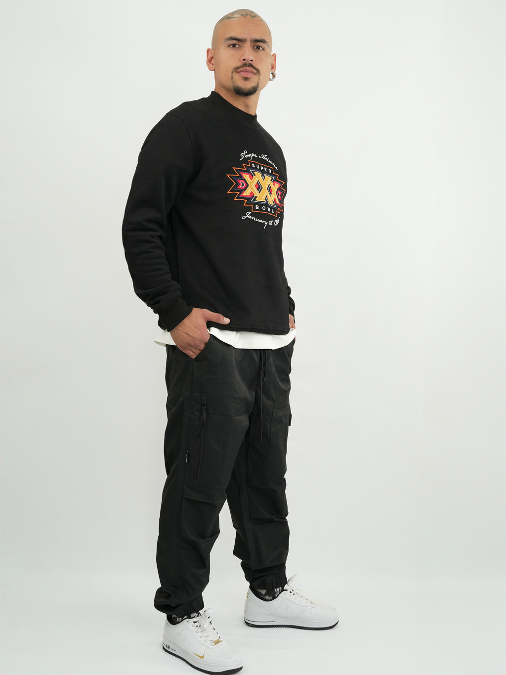BUZO LSA021 NEGRO