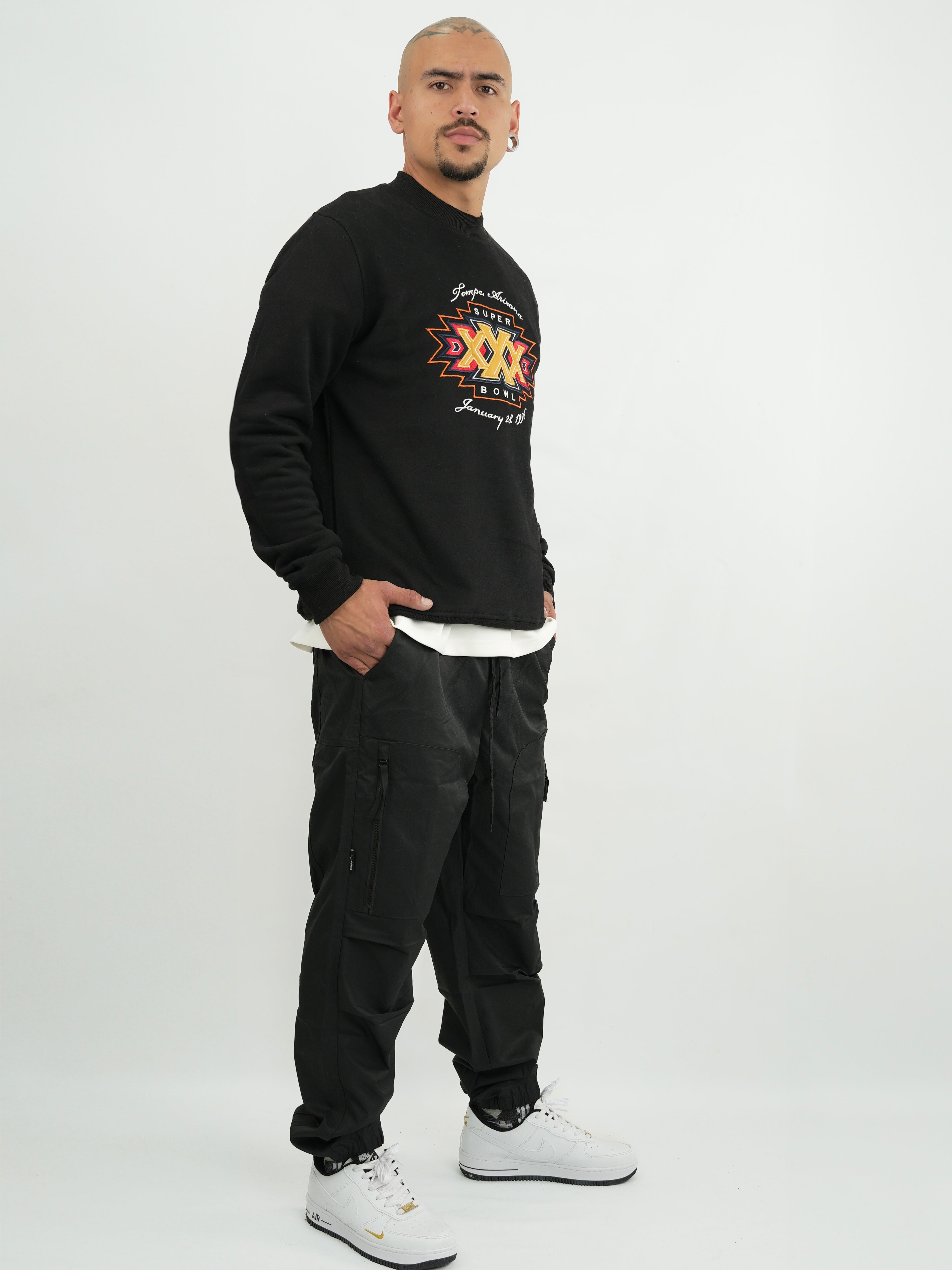 BUZO LSA021 NEGRO