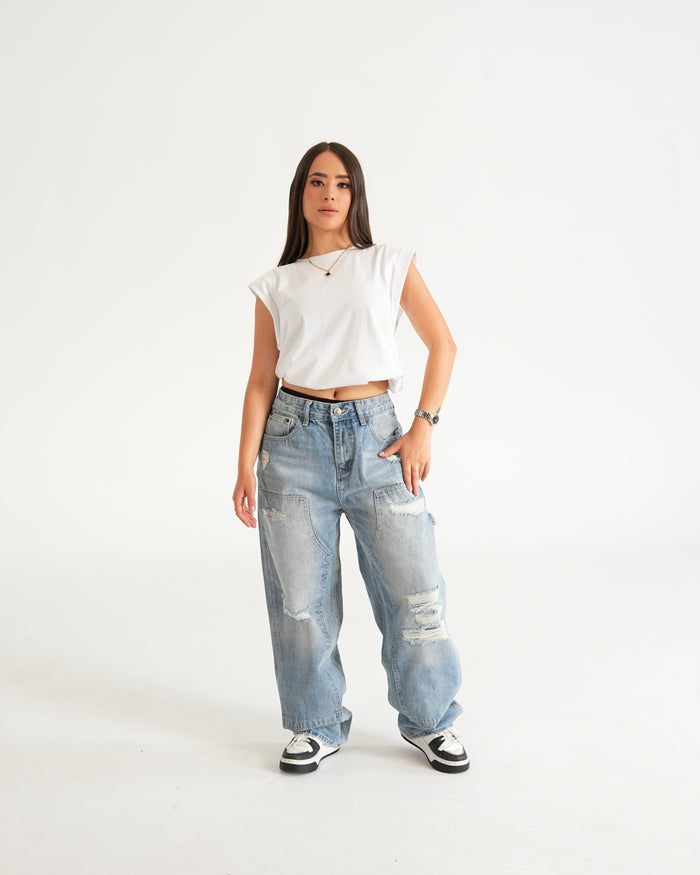 JEAN BAGGY JH002 JCE AZUL