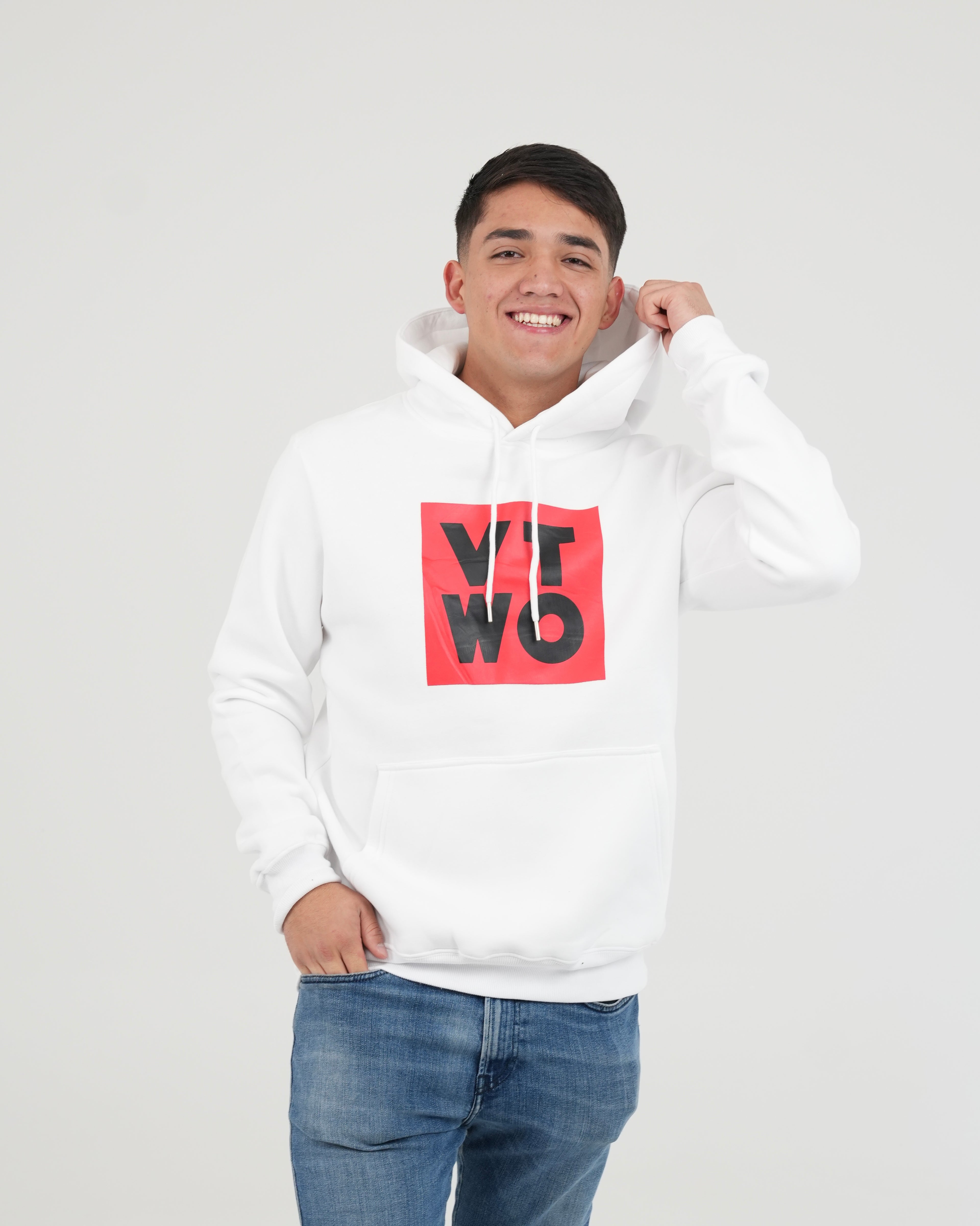 HOODIE FSA063 BLANCO