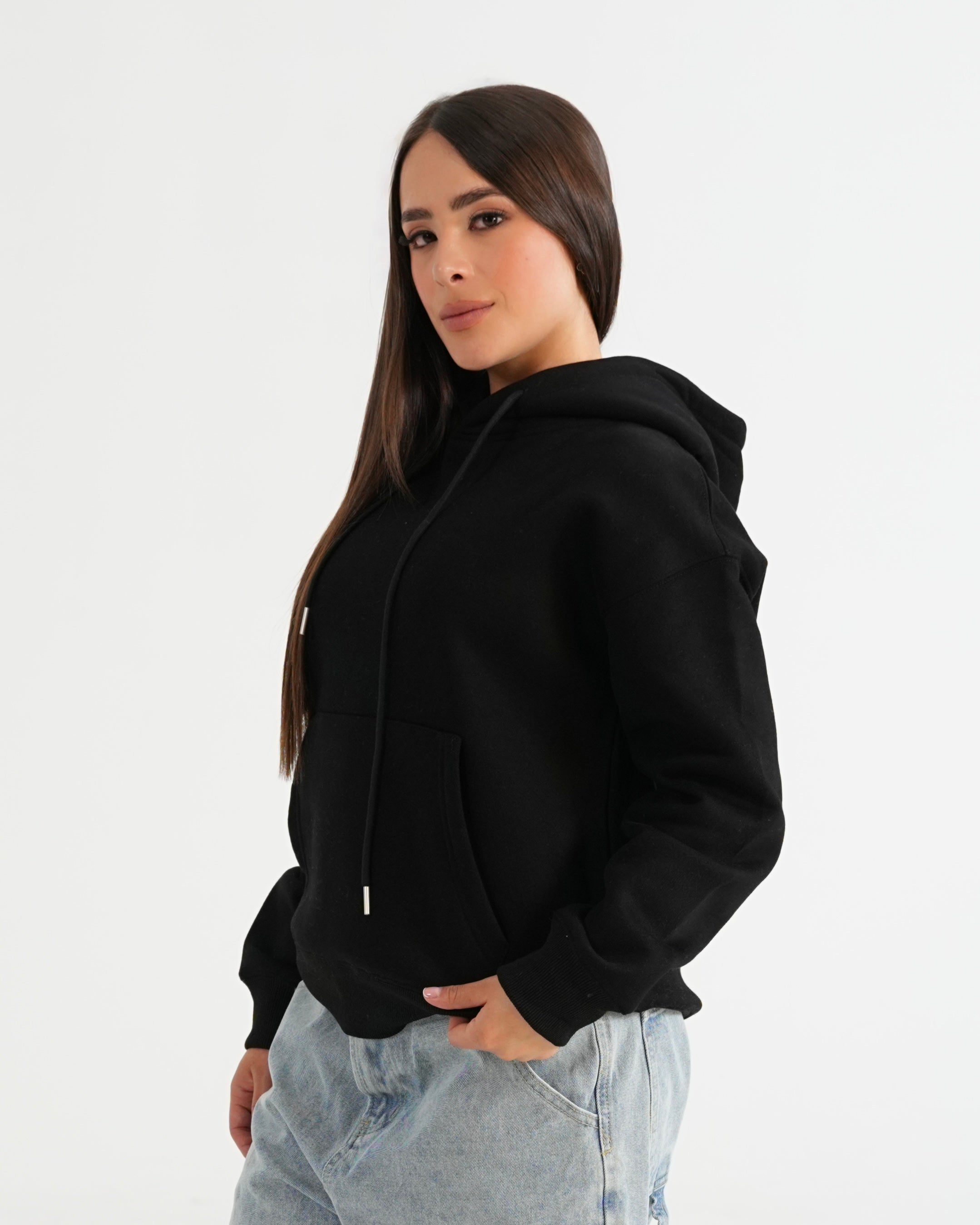 HOODIE FMSA045 NEGRO