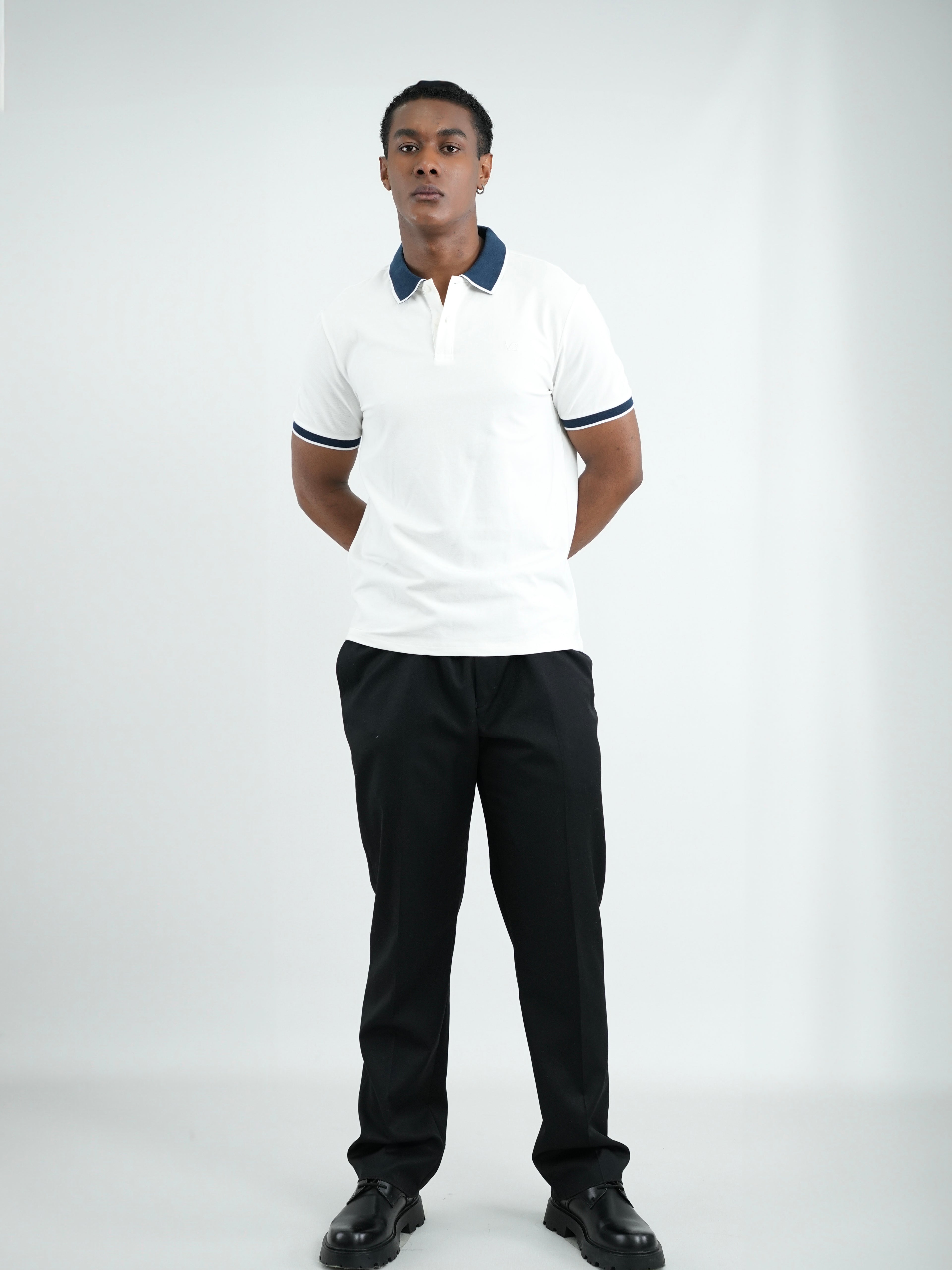 CAMISA POLO CAP004 BLANCO