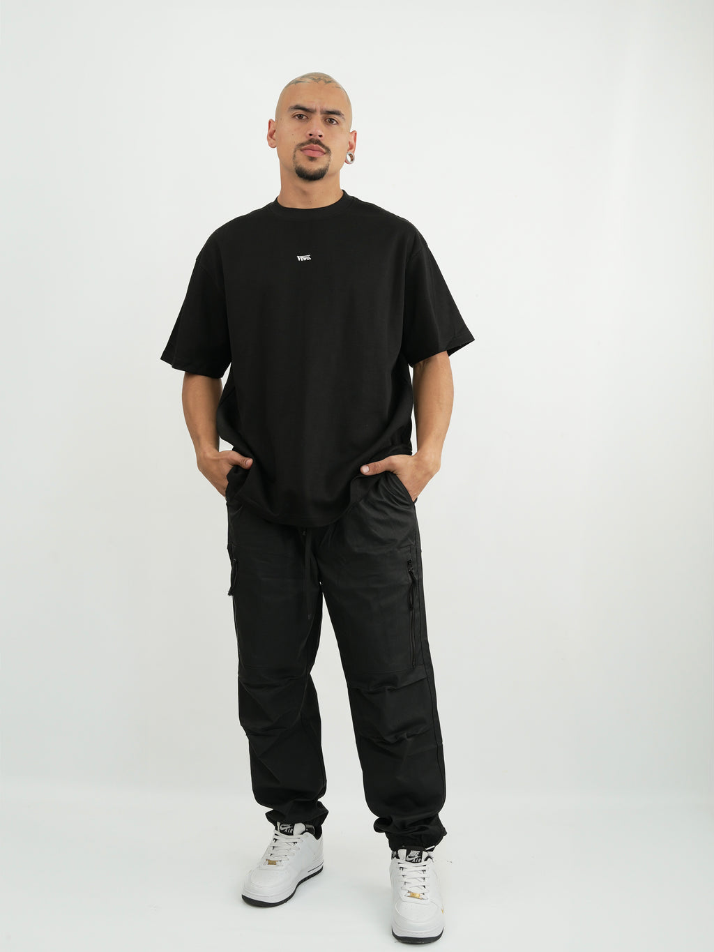 CAMISETA FCA001 NEGRO