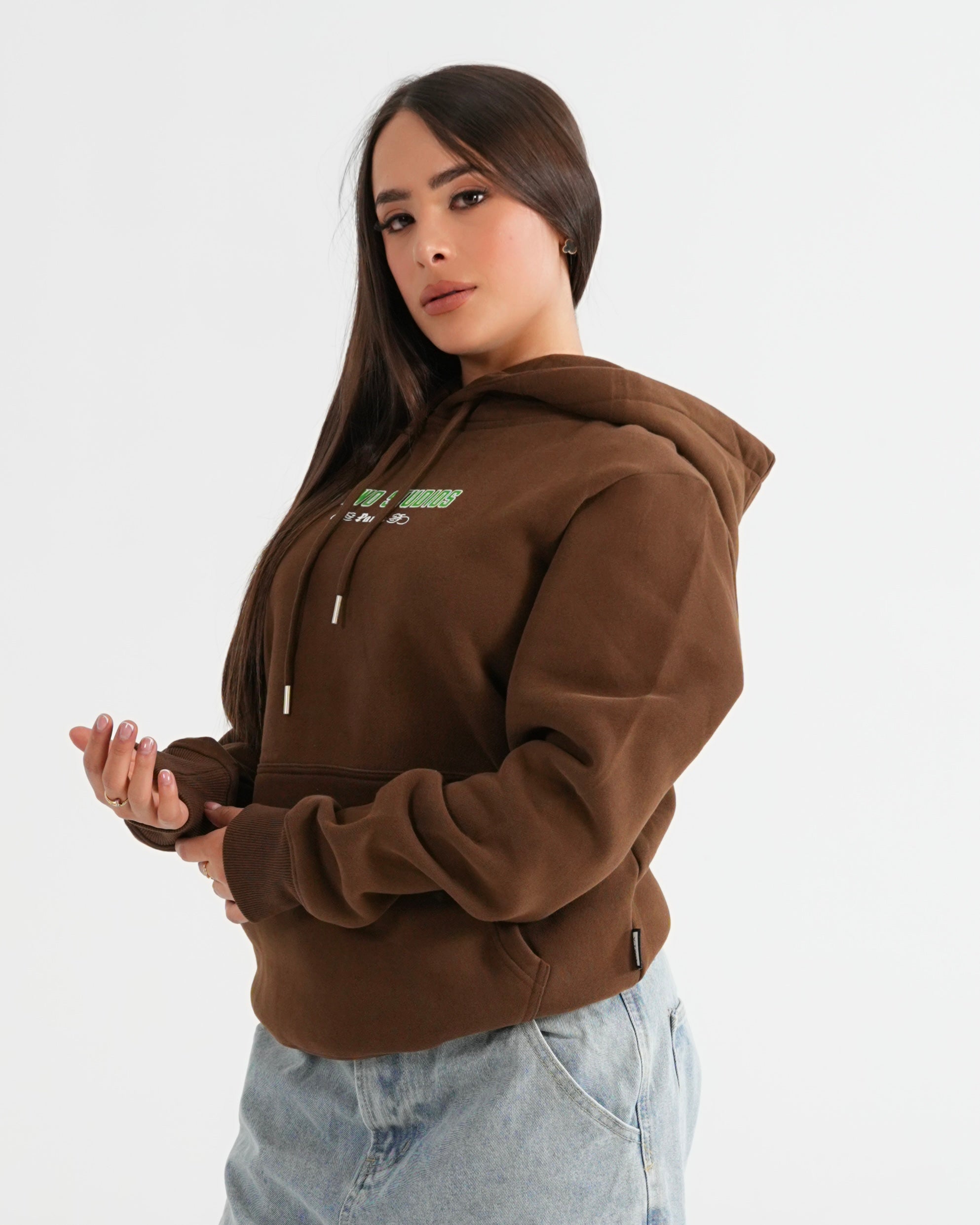 HOODIE FSA071 CAFE