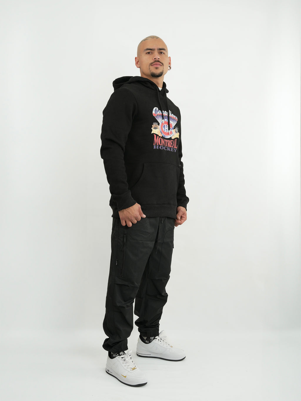HOODIE FSA043 NEGRO