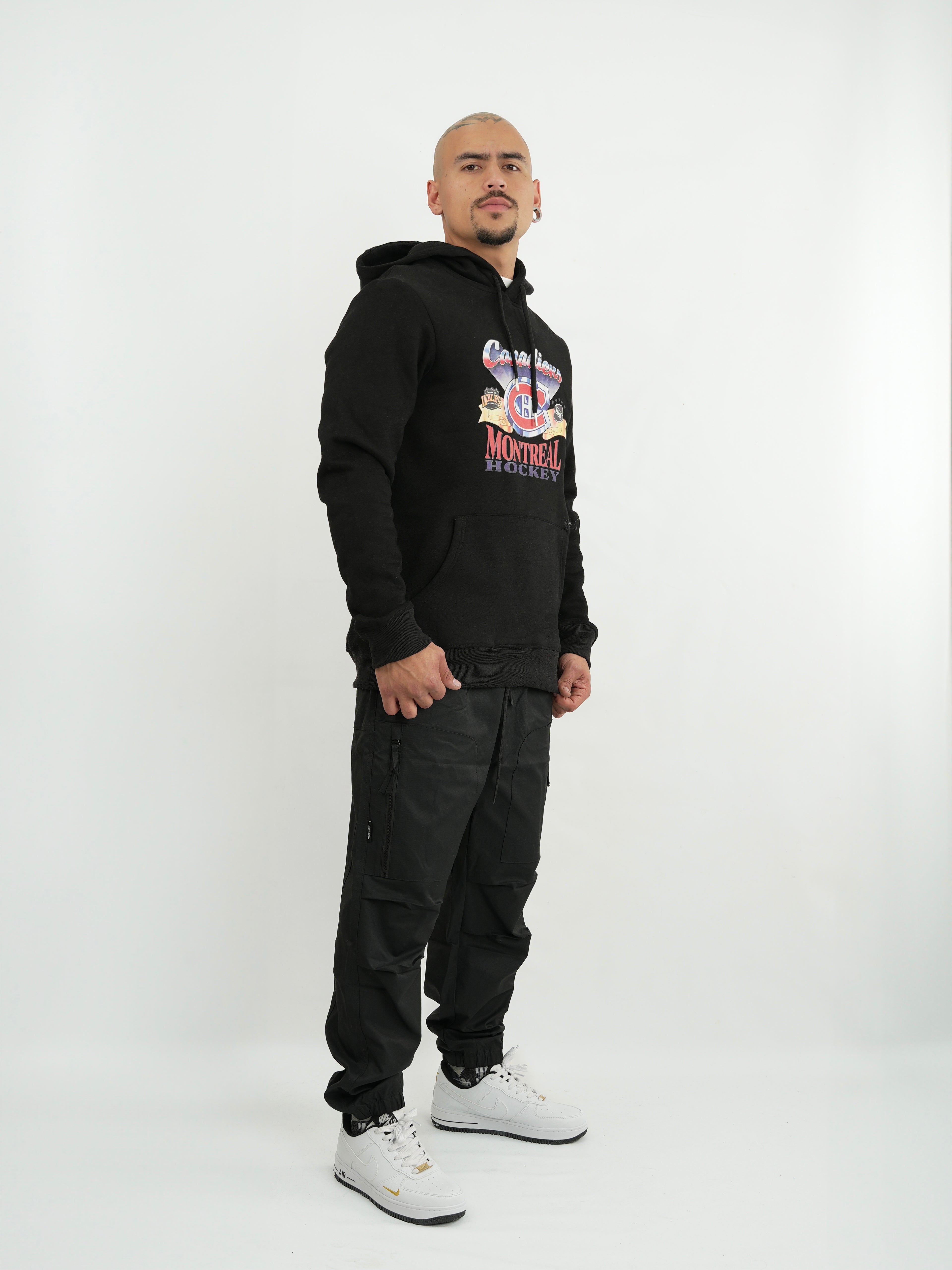 HOODIE FSA043 NEGRO