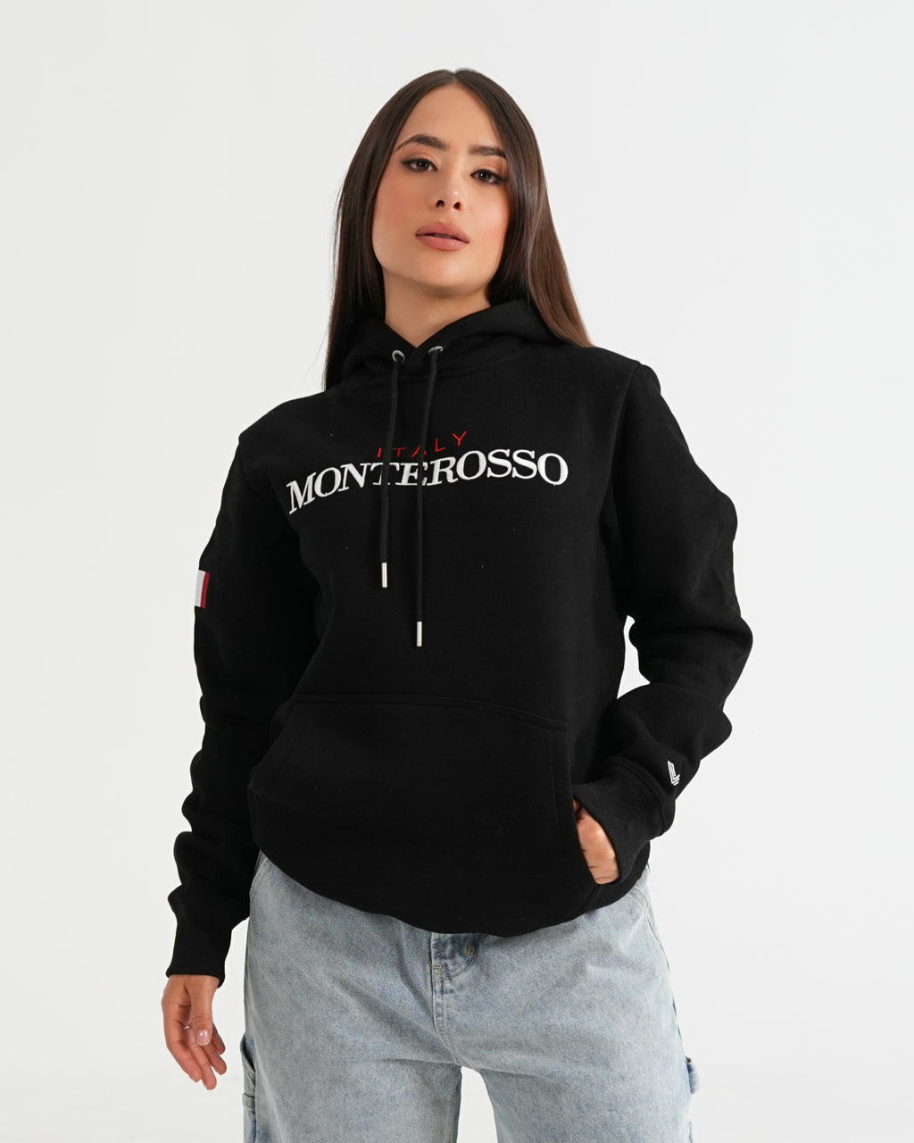 HOODIE FSA074 NEGRO