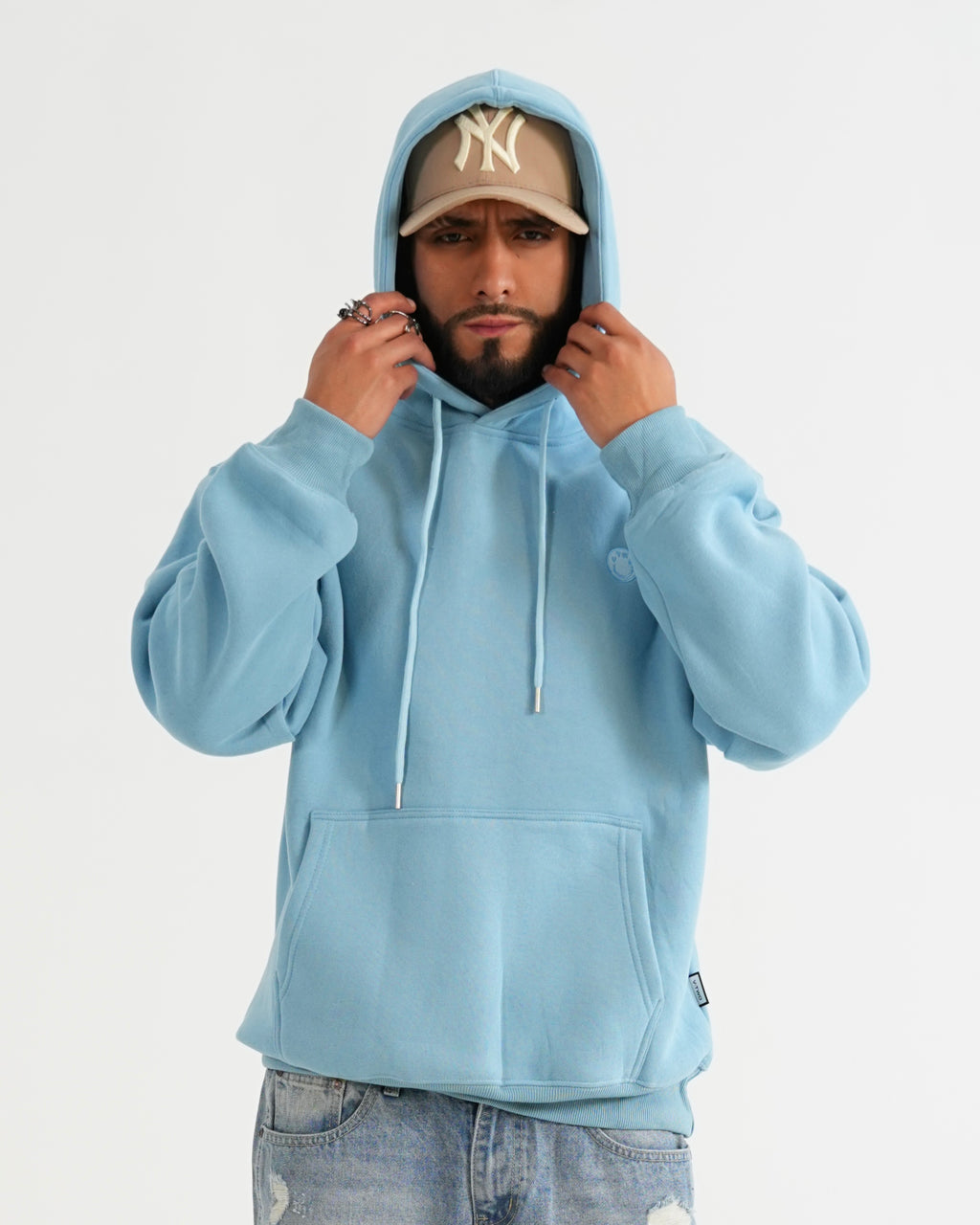 HOODIE FSA085 AZUL C