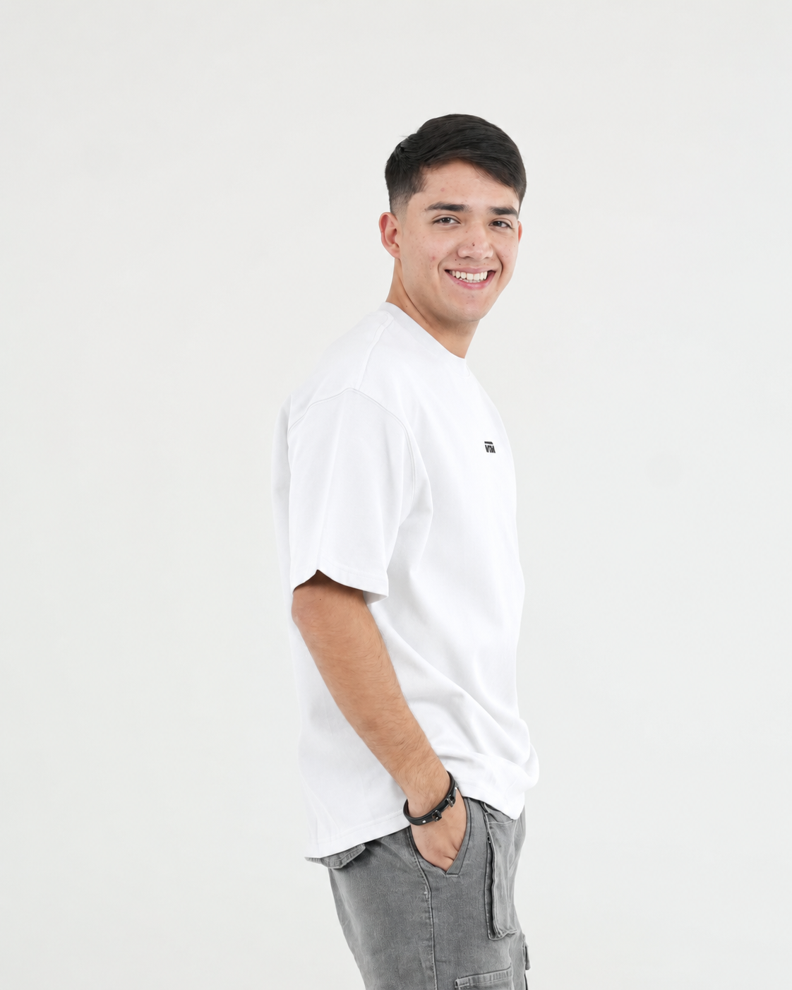 CAMISETA FCA004 BLANCO