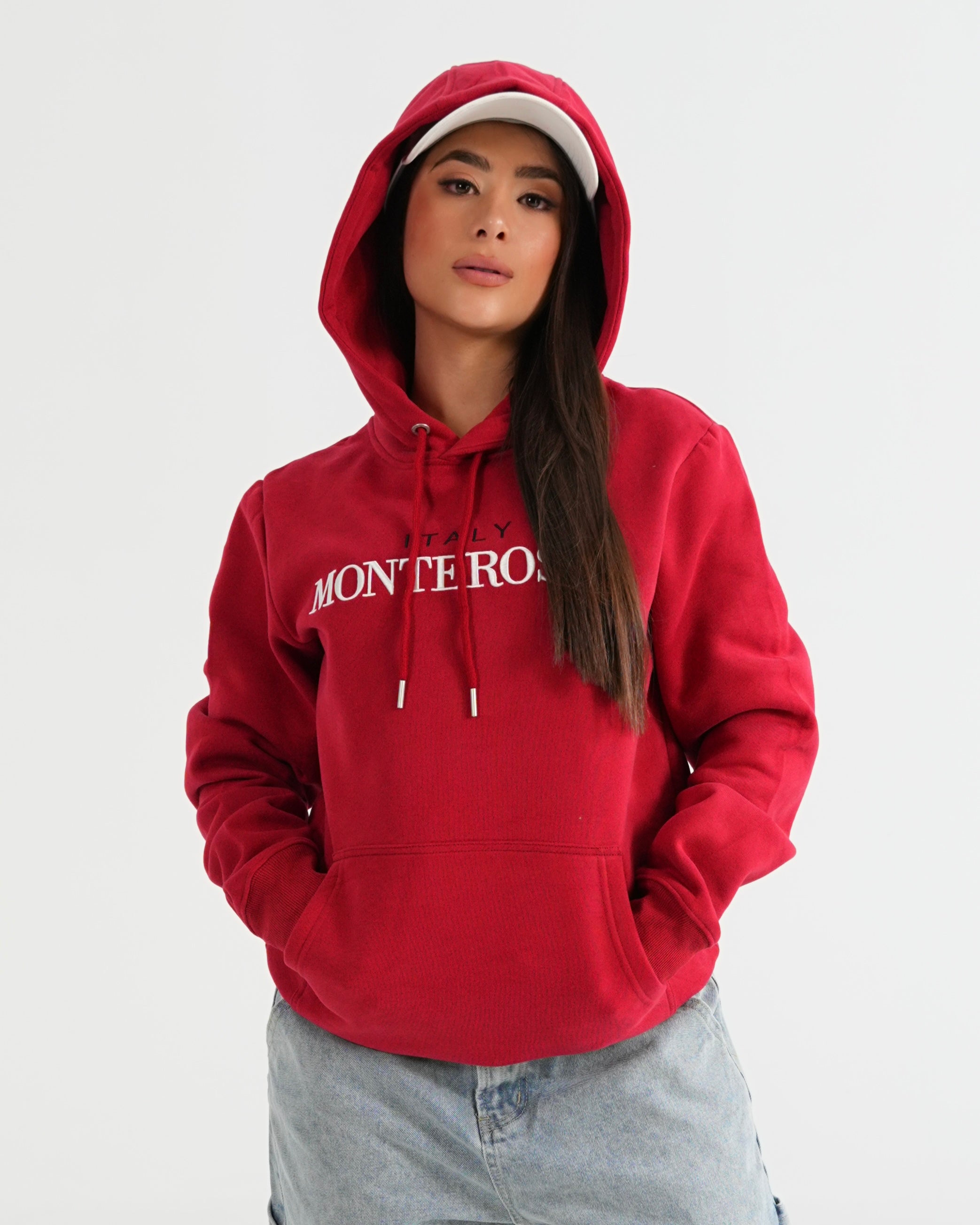 HOODIE FSA074 ROJO