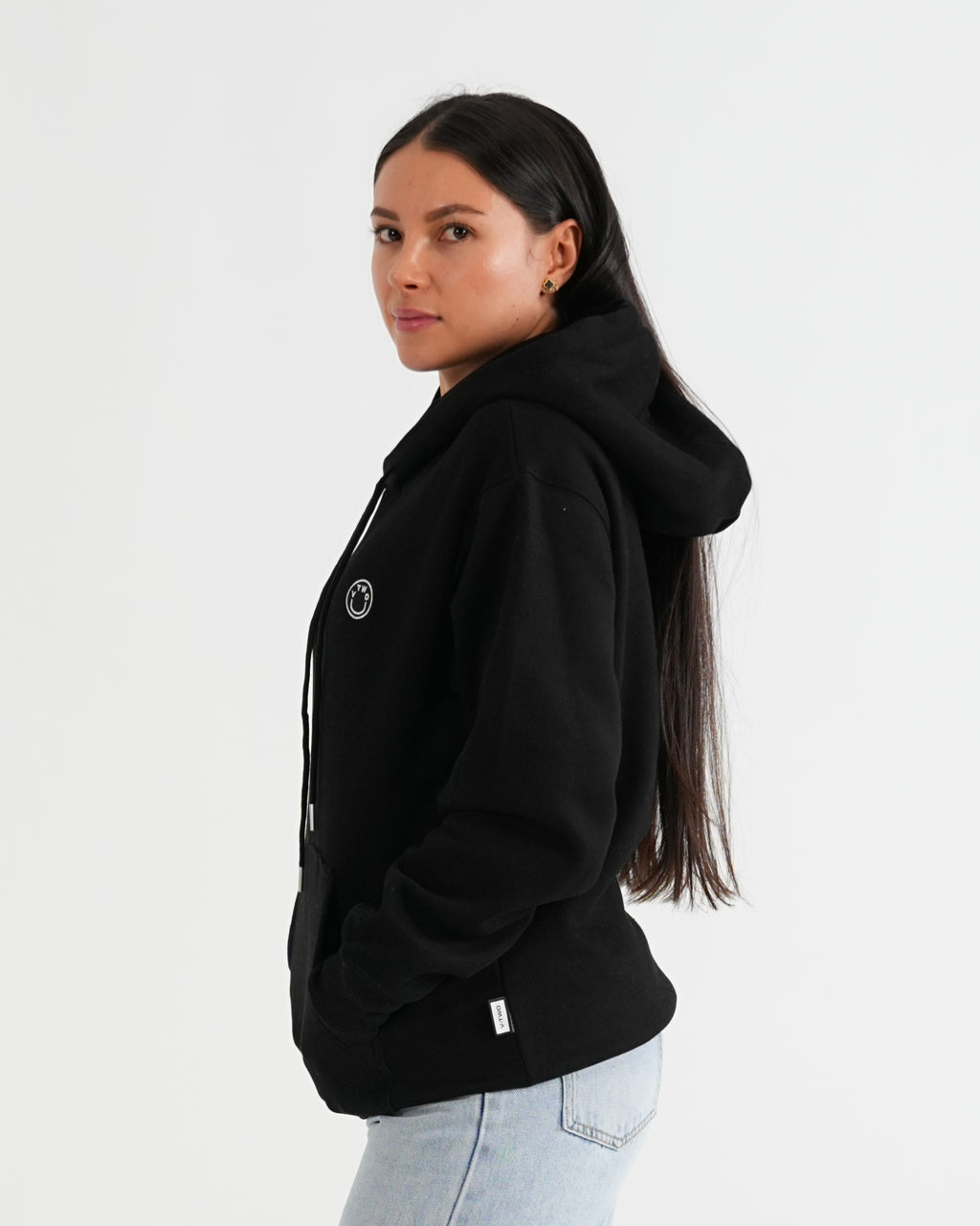 HOODIE FSA085 NEGRO