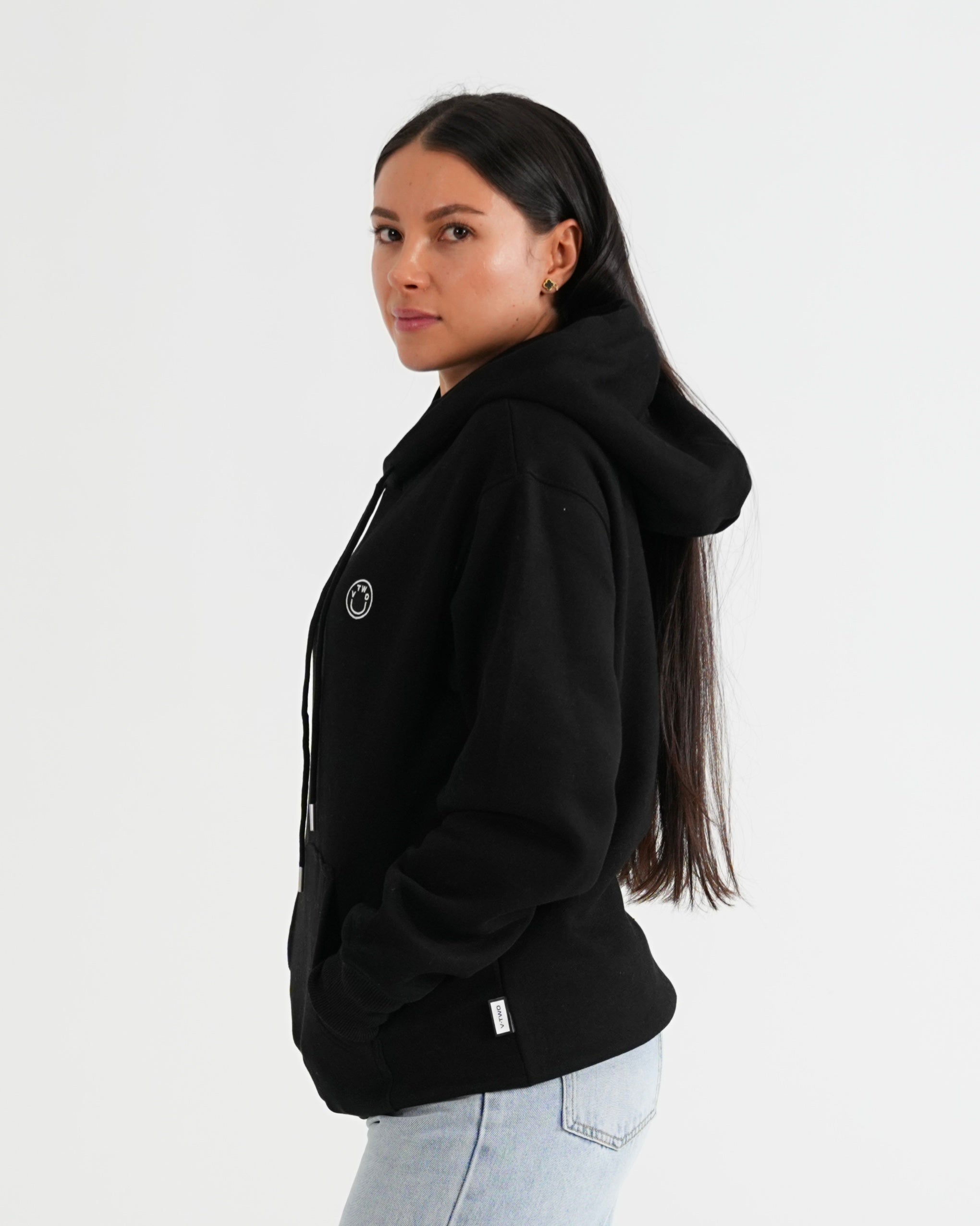 HOODIE FSA085 NEGRO