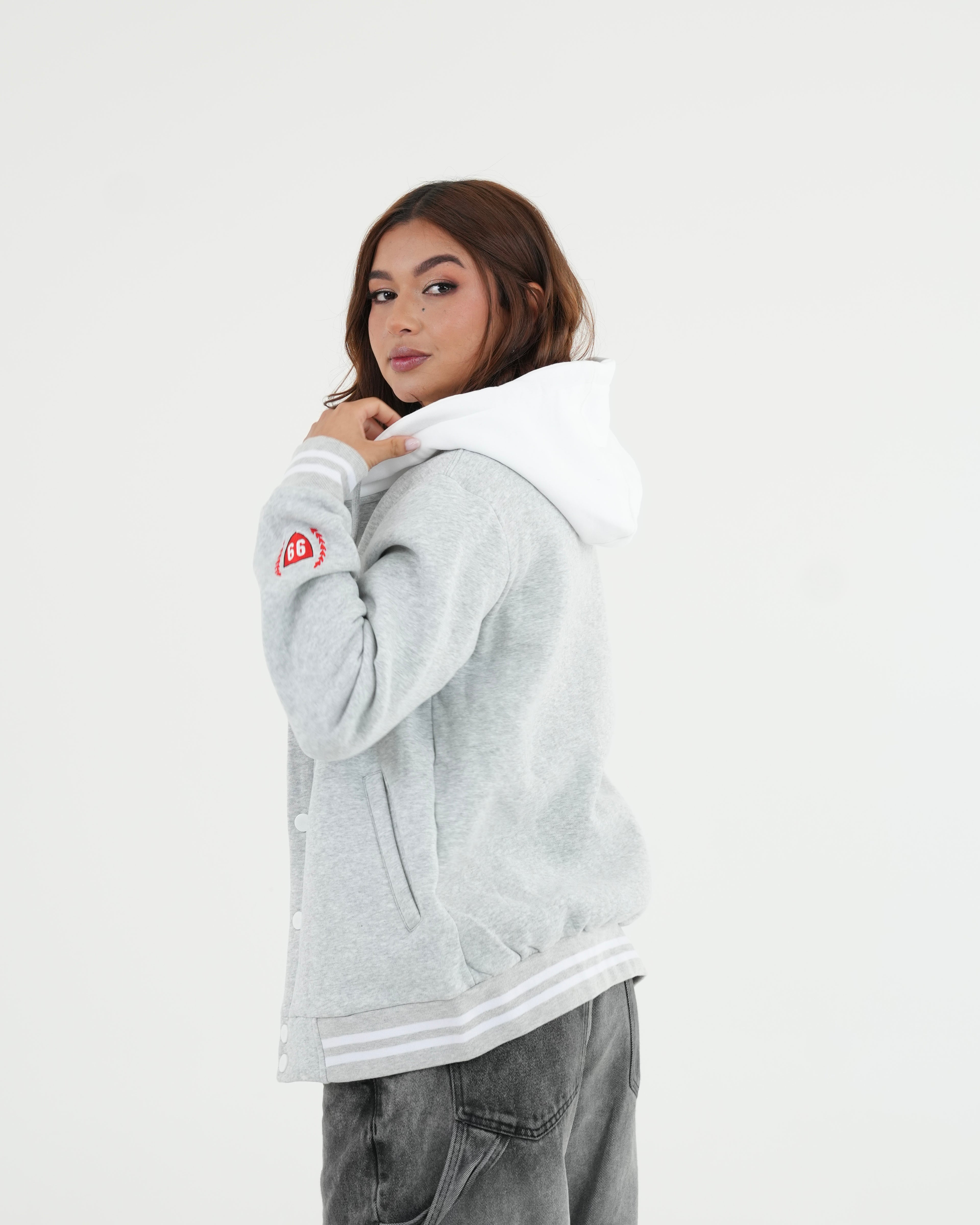 BEISBOLERA SA135 GRIS