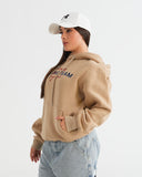 HOODIE FSA079 KHAKI