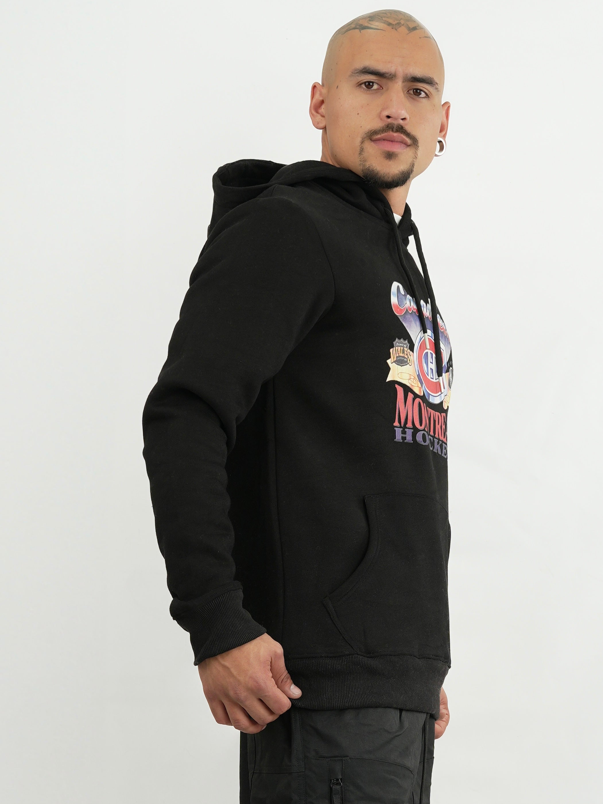 HOODIE FSA043 NEGRO