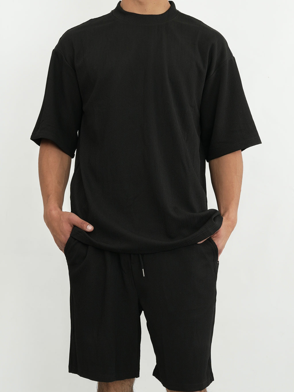 CONJUNTO HOMBRE FST001 NEGRO