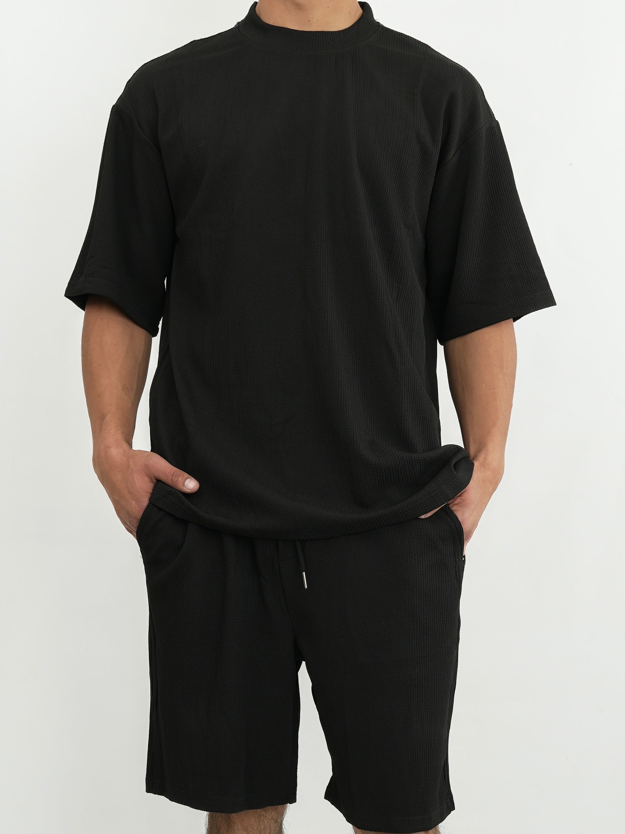 CONJUNTO HOMBRE FST001 NEGRO