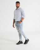 JEAN JH001 JBO AZUL