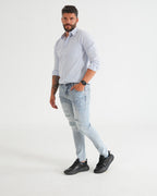 JEAN JH001 JBO AZUL