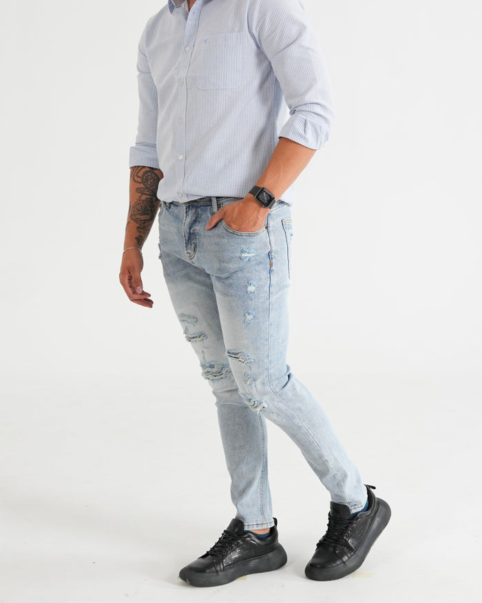 JEAN JH001 JBO AZUL