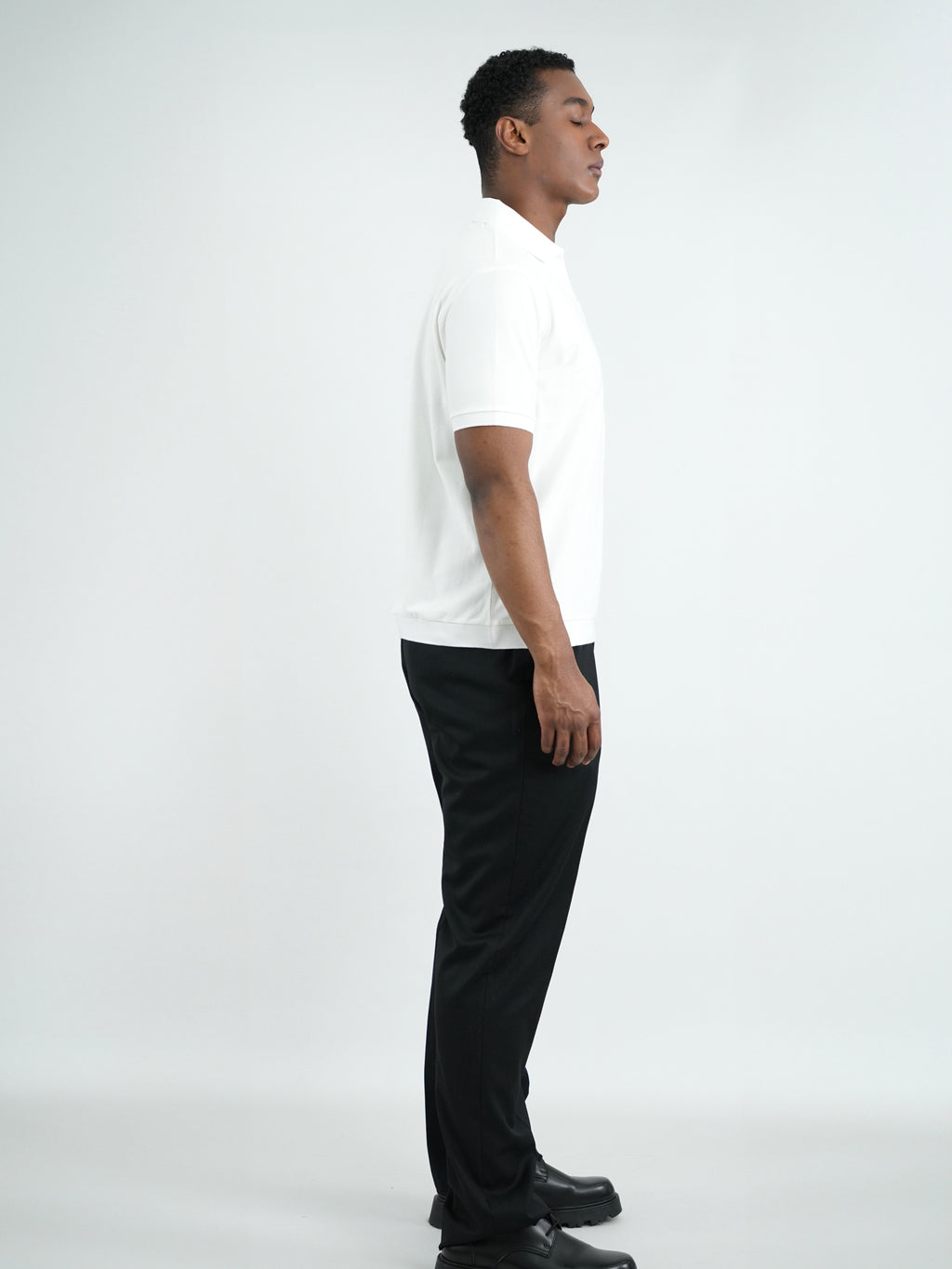 CAMISA POLO CAP007  BLANCO