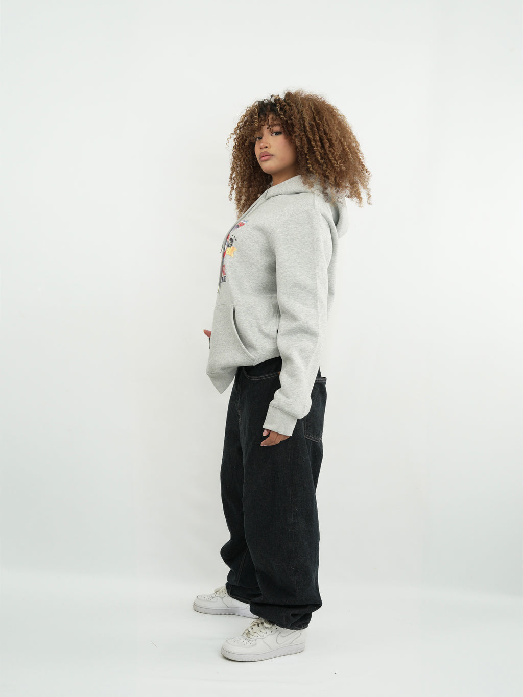 HOODIE FSA043 GRIS