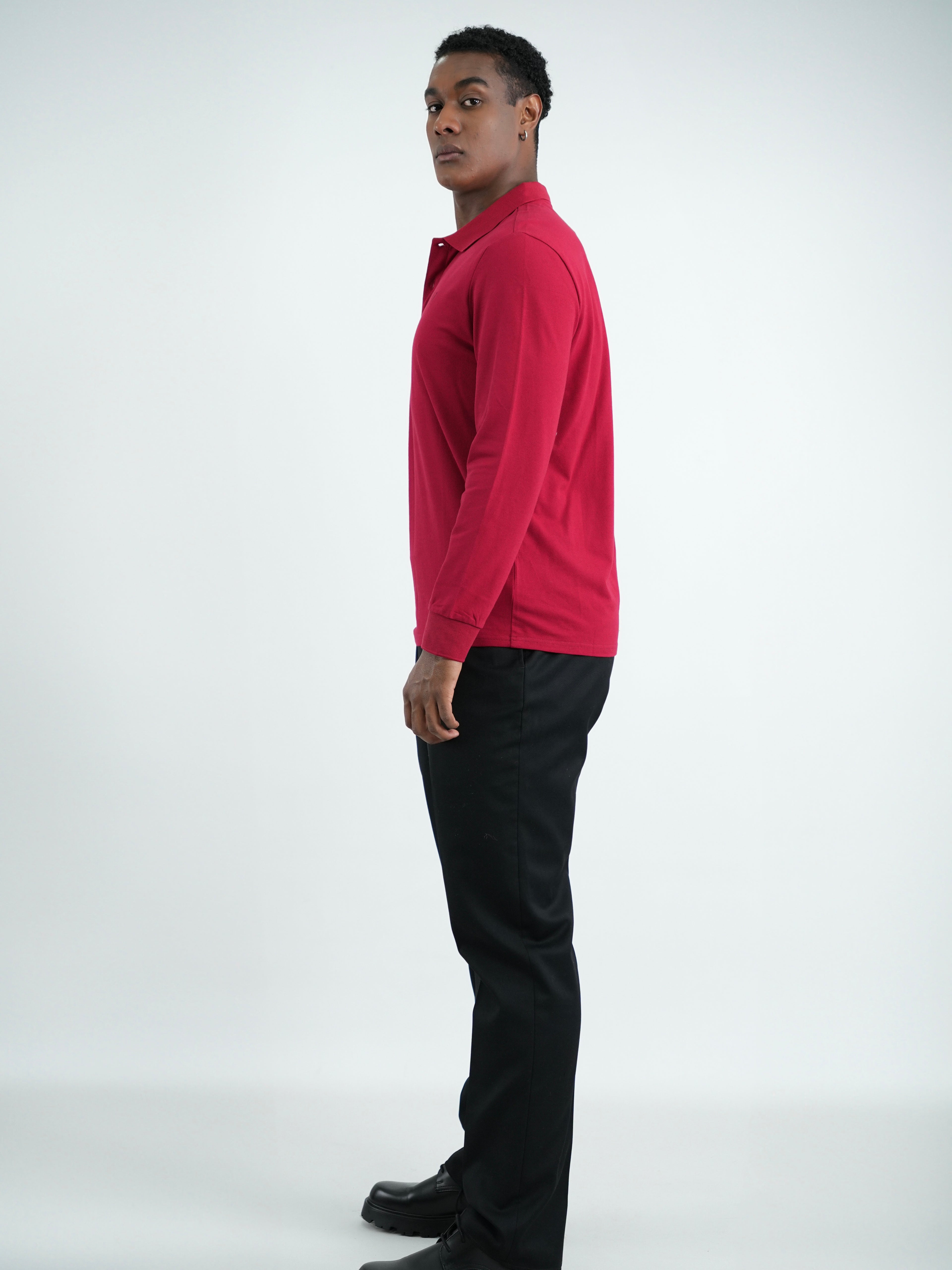 CAMISA POLO CAP009 ROJO