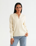 SUÉTER HISA022 BLANCO