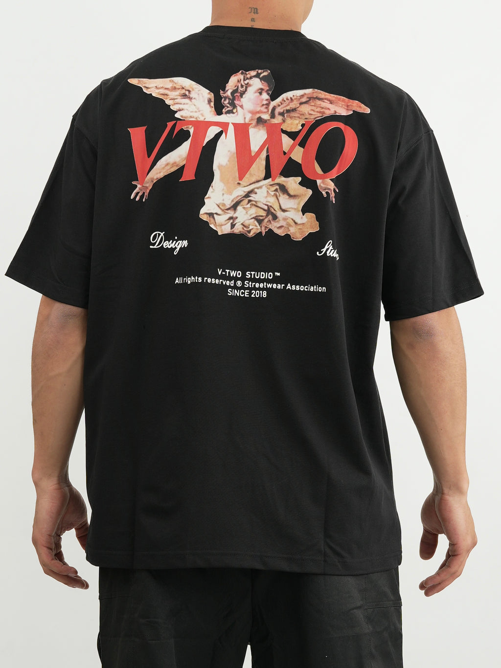 CAMISETA FCA014 NEGRO
