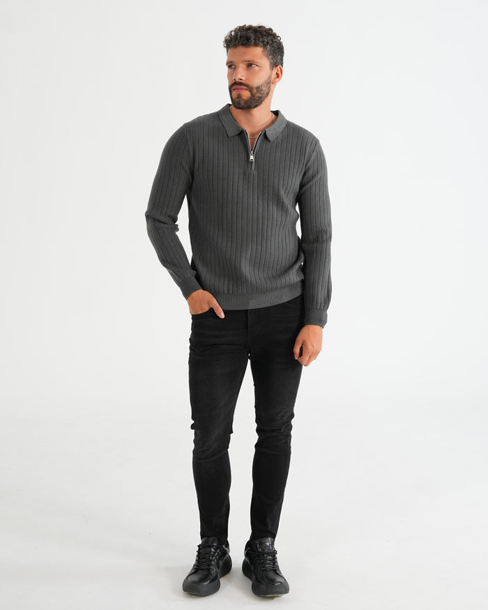 SUÉTER HISA022 GRIS