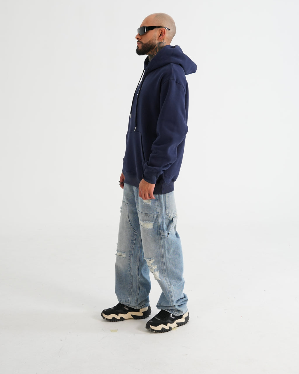 HOODIE FSA083 AZUL