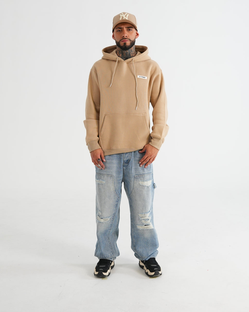 HOODIE FSA082 KHAKI