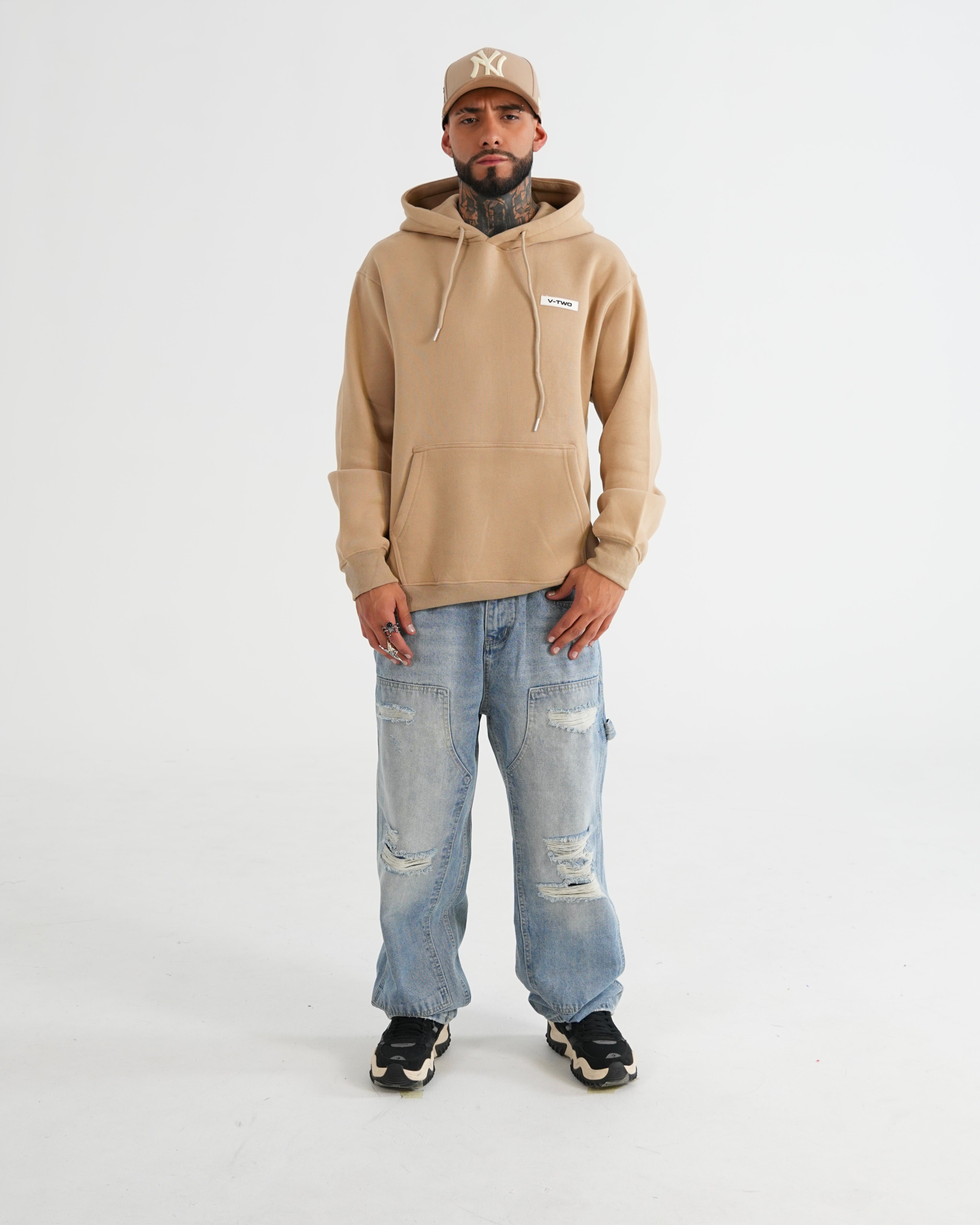 HOODIE FSA082 KHAKI