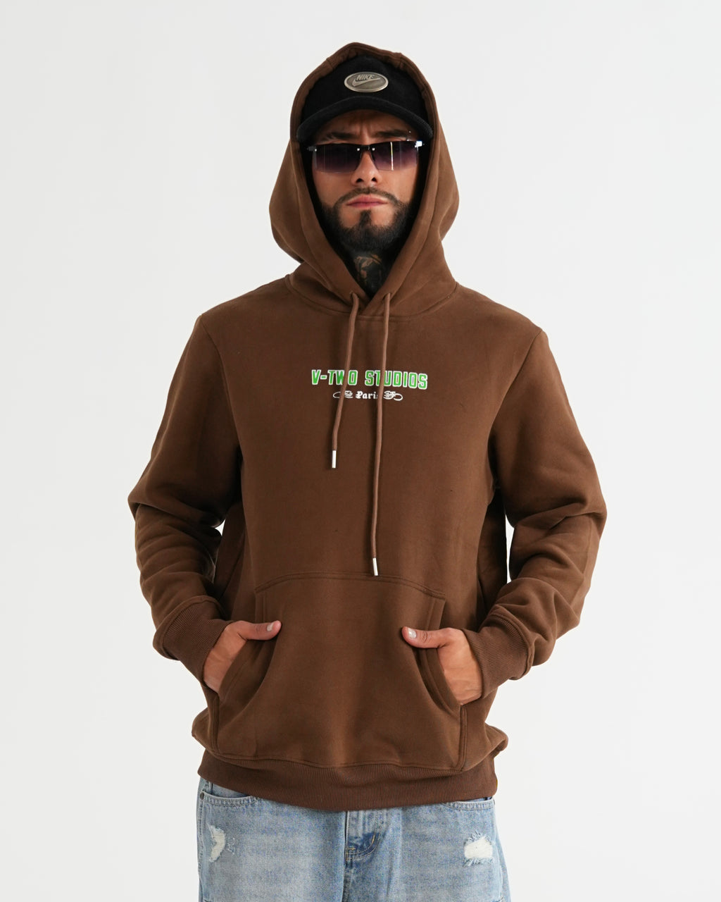 HOODIE FSA071 CAFE
